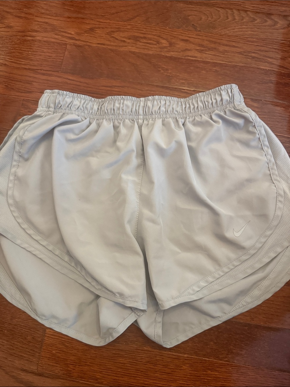Nike Women’s Light Gray Athletic Running Shorts